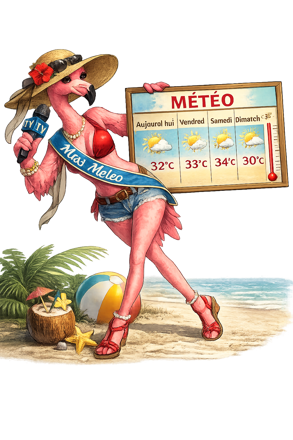 Flamant météo